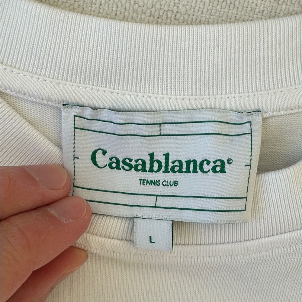 CASABLANCA tennis Club Shirt - Picture 4 of 5